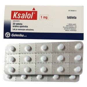 Ksalol 1mg Alprazolam