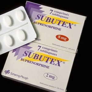 Subutex 8 mg Buprenorphine