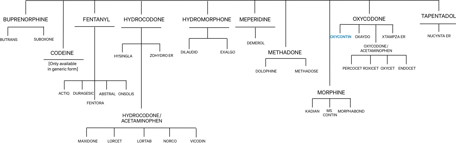 drug chart